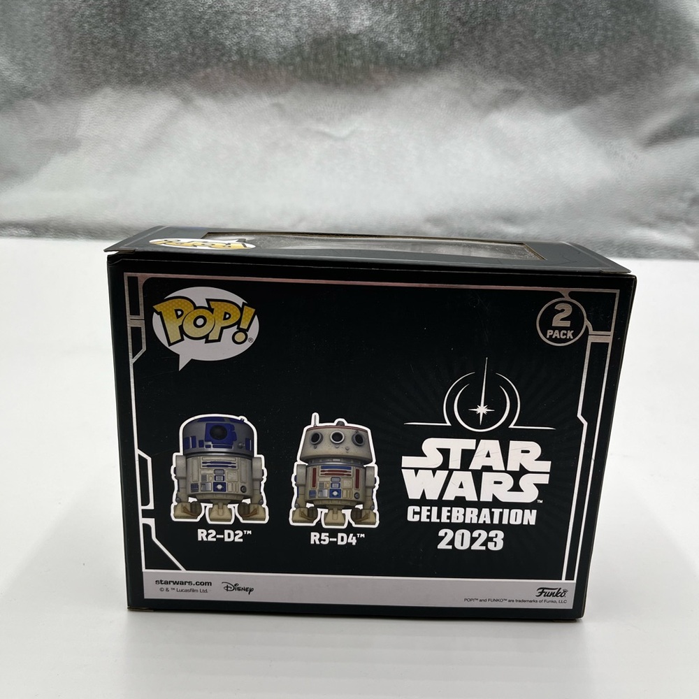 Funko Pop! Vinyl: Star Wars - R2-D2 & R5-D4 Collectible Gift Set New In Box - Picture 3 of 4